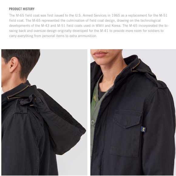 SOLD. HP! Alpha Industries Navy Defender Field Coat with Hood, XL, Brand-new! - Picture 10 of 16